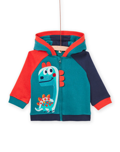 Cardigan con cappuccio multicolore PUPRIGIL / 22WG10P1GIL060