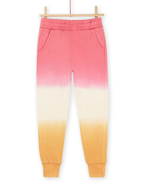 Pantaloni sportivi rosa, bianco e arancione RADAYPANT2 / 23S901M1PAND332