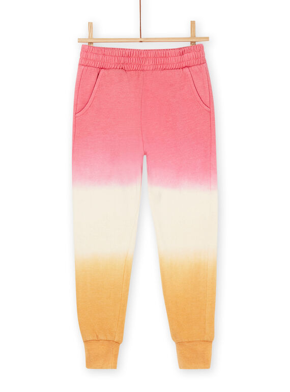 Pantaloni sportivi rosa, bianco e arancione RADAYPANT2 / 23S901M1PAND332