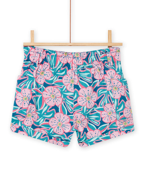 Shorts blu e rosa bambina NAFICSHORT1 / 22S901U3SHO715