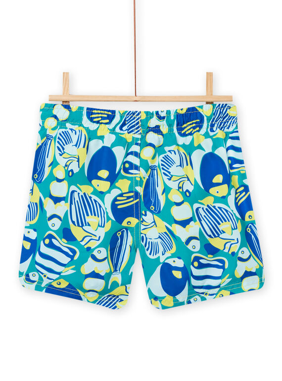 Costume da bagno blu caraibi bambino NYOMERBOXPOI / 22SI02L5MAIC242