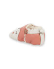 Babbucce stivaletti in pelle morbida con stampa animali PICHOSFOX / 22XK3751D3S030