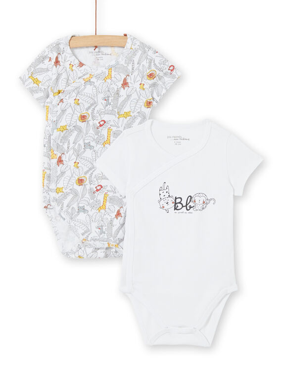 Set 2 body bianchi neonato LOU1BOD1 / 21SF05H1BOD000