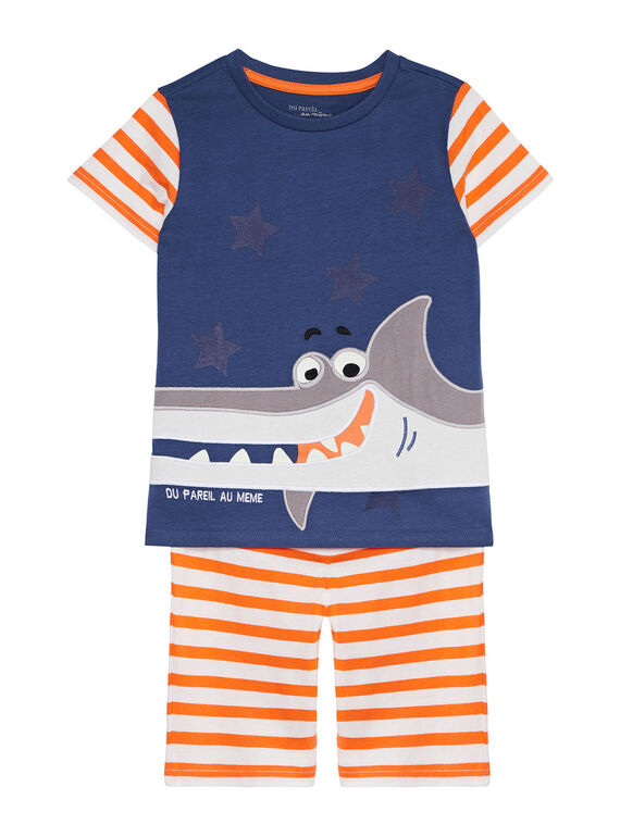 Pigiama corto in jersey bambino JEGOPYCREQ / 20SH1229PYJ205