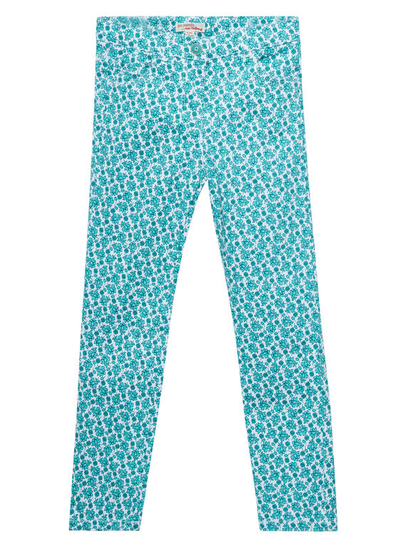 Pantaloni con stampa a fiori JABOPANT / 20S901H1PAN000