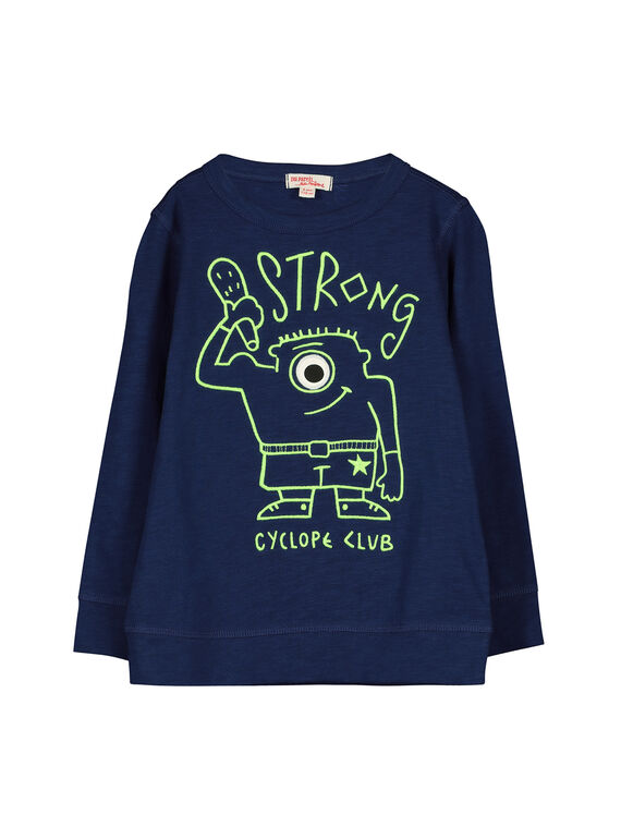 T-shirt maniche lunghe bambino FONETEE2 / 19S902B1TML070