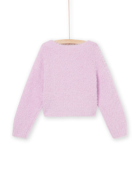 Cardigan in maglia effetto piume PARECAR3 / 22W901T3CAR320