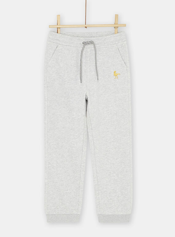 Pantaloni sportivi grigio melange bambino SOJOJOB2 / 23W902B2JGBJ922