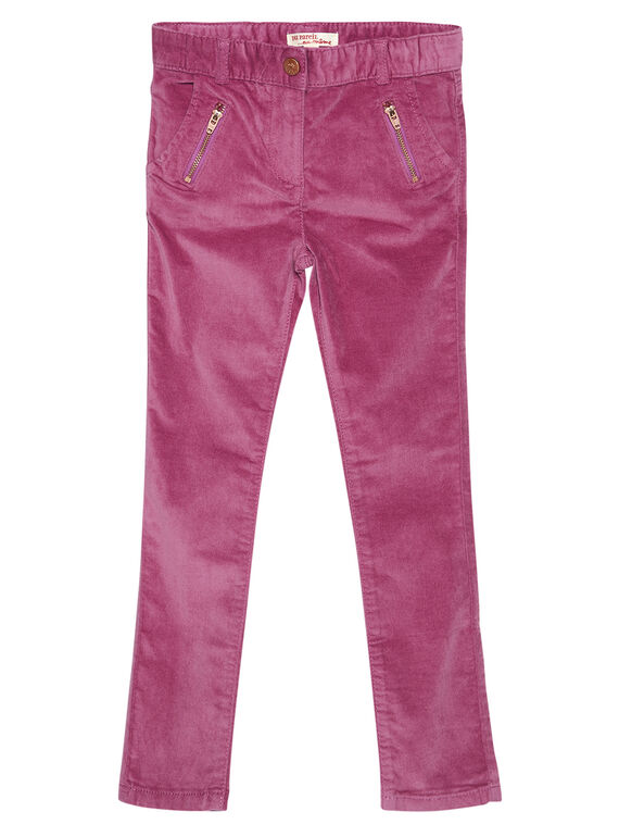 PANTALONI IN VELLUTO LISCIO GABRUPANT / 19W901K1PANH700