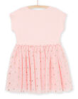 Abito con motivi uccelli e tulle con stampa a pois RANEOROB5 / 23S901O6ROB321