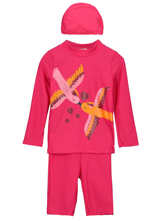Completo tre pezzi anti-UV bambina FYAUVSETEX / 19SI01K1TUV304