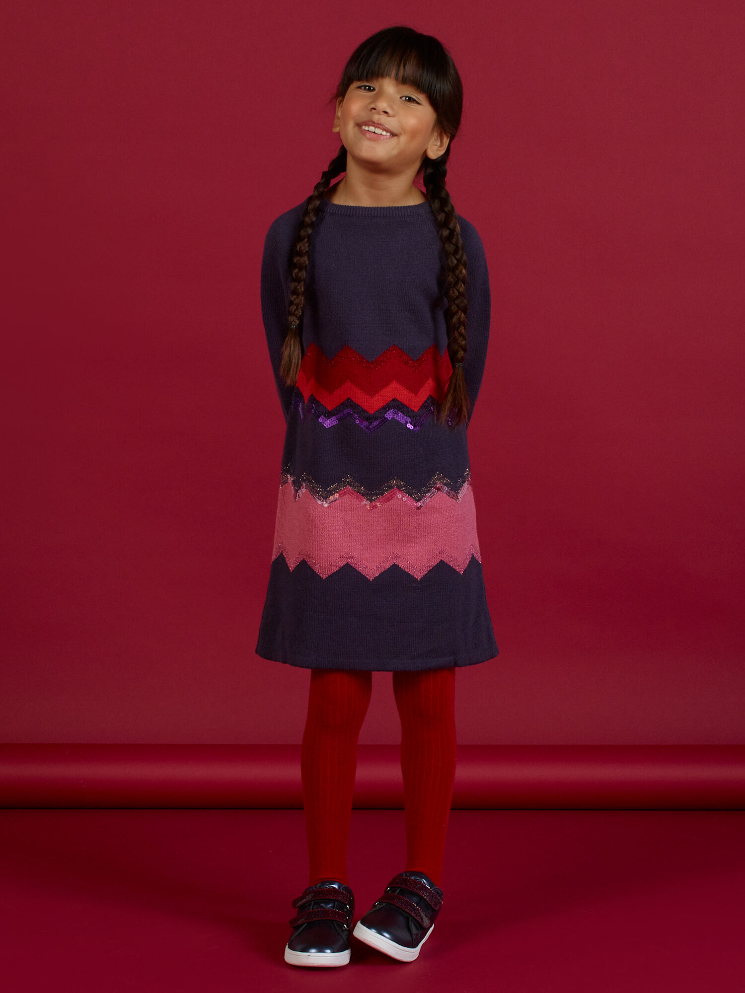 Abito maglia bambina store