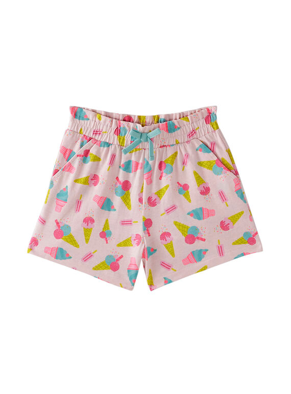Shorts in jersey con stampa gelati JAJERSHORT2 / 20S901T3D30301