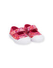 Scarpe baby rosa con stampa a fiori neonata NITOILAOP / 22KK3791D17030