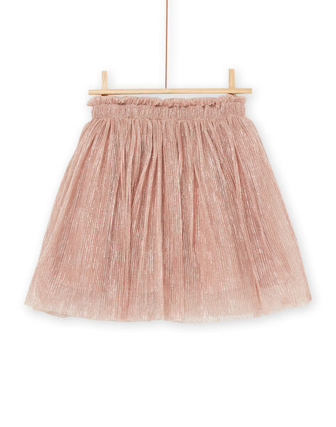 Gonna plissé in lurex RANEOJUP1 / 23S901O2JUP321