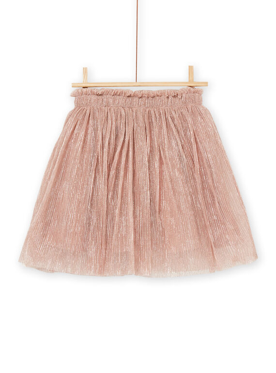 Gonna plissé in lurex RANEOJUP1 / 23S901O2JUP321