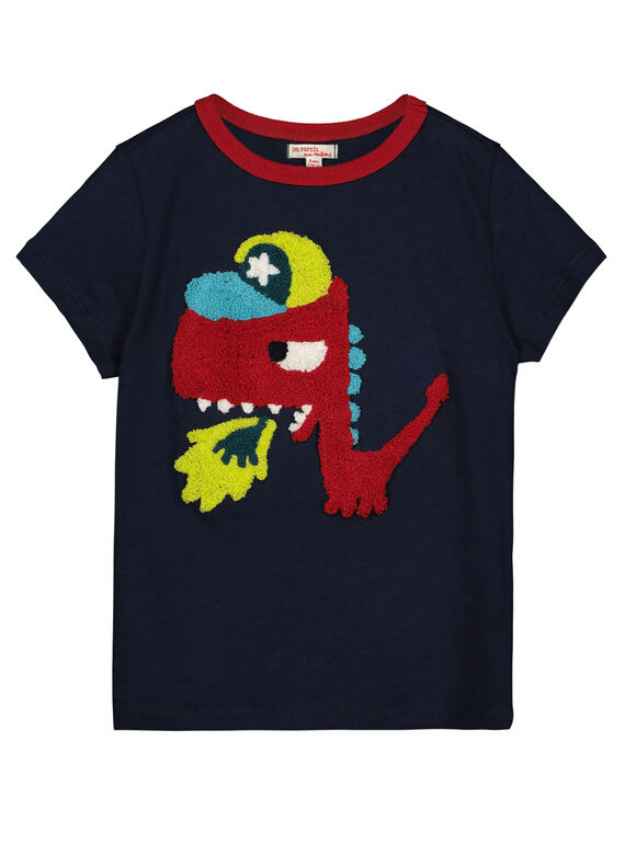T-Shirt Maniche Corte Navy Draghetto GOVETI1 / 19W90222TMC705