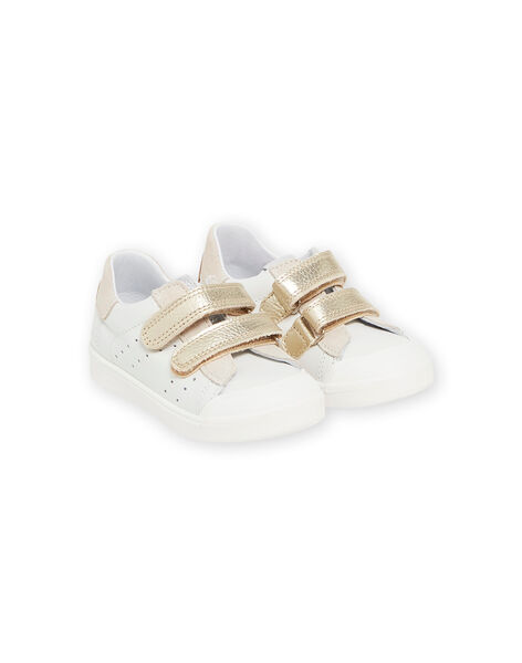 Sneakers bianche in pelle RIBASRENATA / 23KK3722D3F000