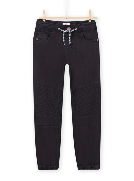 Pantaloni in twill ardesia bambino NOJOPAN2 / 22S90271PANJ900