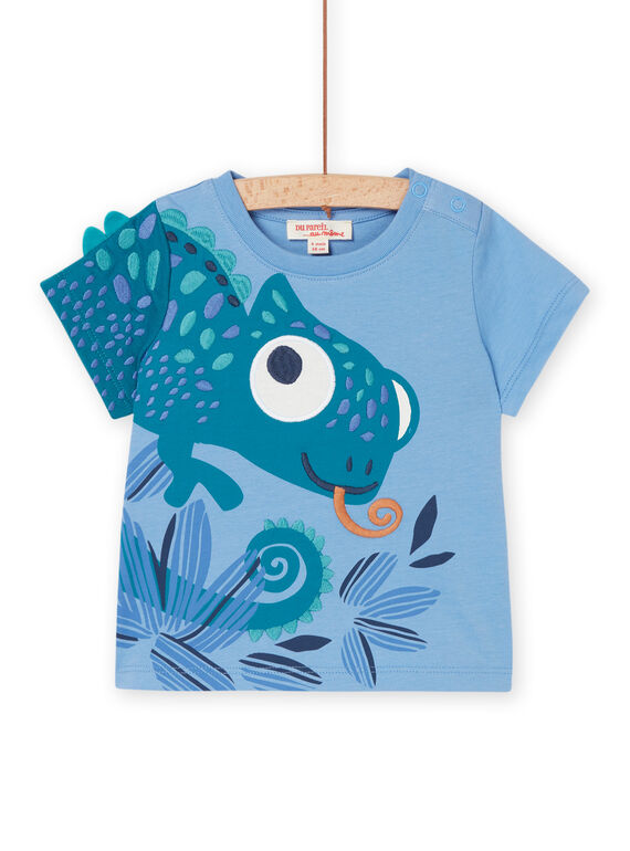 T-shirt a maniche corte con stampa dinosauri RUBALTI2 / 23SG10W2TMC020