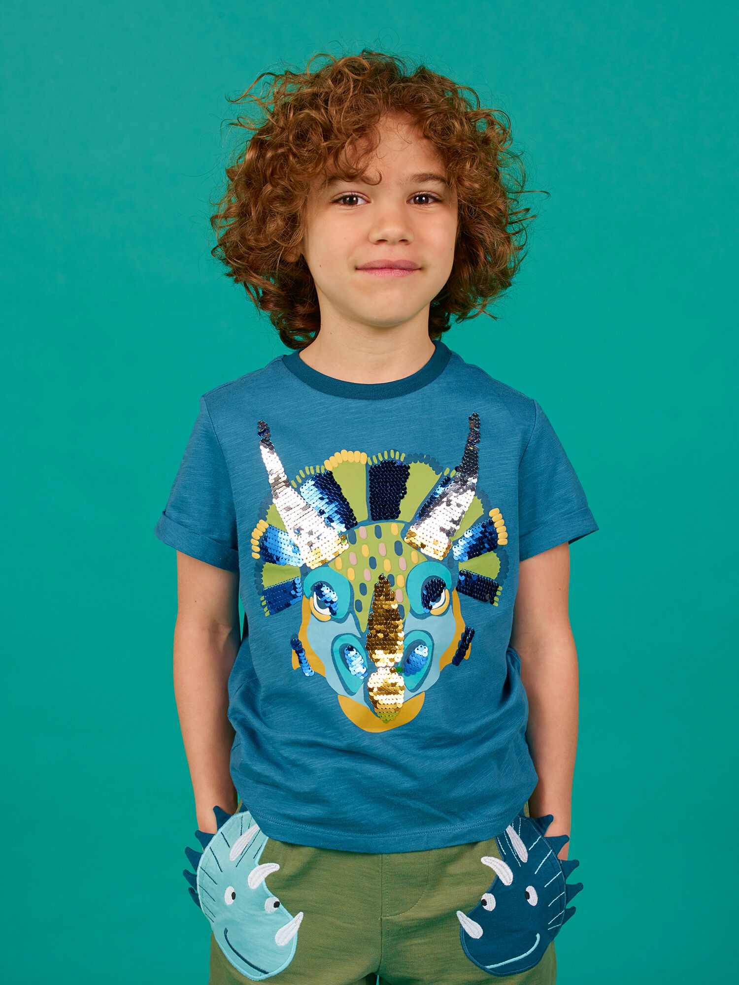 T shirt blu bambino hotsell