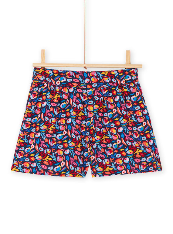 Shorts multicolori con stampa a fiori RAJUNSHORT / 23S901U1SHOC243