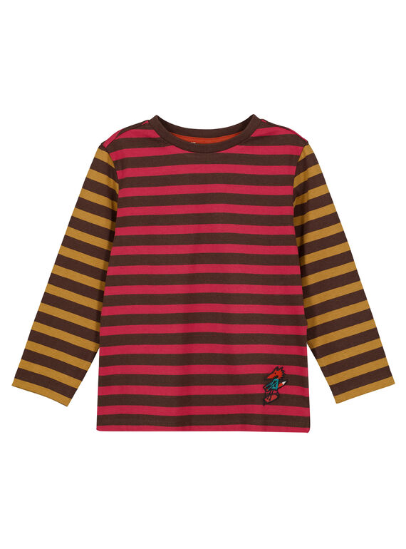 T-shirt a Righe Maniche Lunghe GOBRUTEE3 / 19W902K4TML816