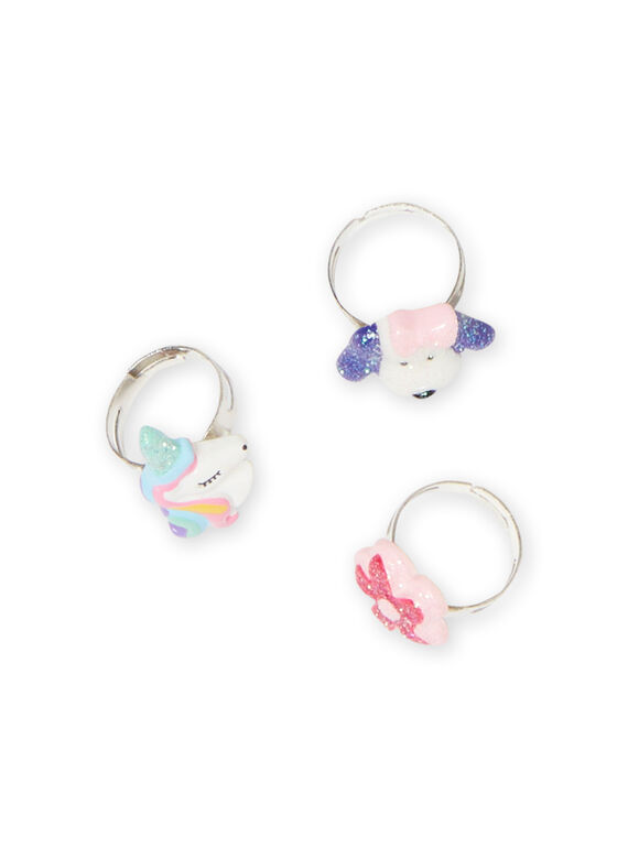 Set 3 anelli assortiti bambina MYAJORING2 / 21WI01S1BAG957