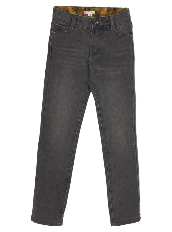 Jeans Grigi con Fodera GOBRUJEAN / 19W902K1JEAK003