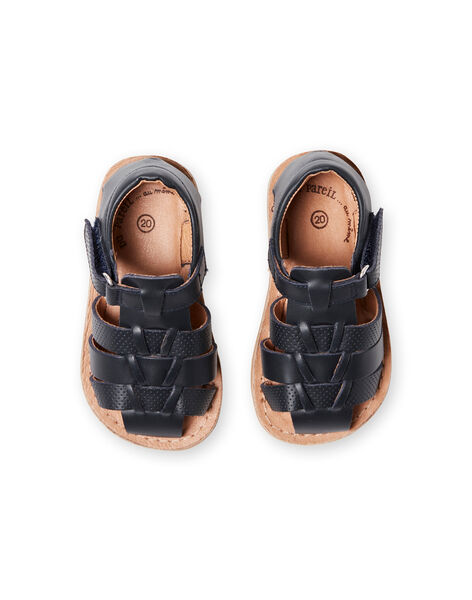 Sandali navy neonato LBGSANDENZO / 21KK3859D0E070