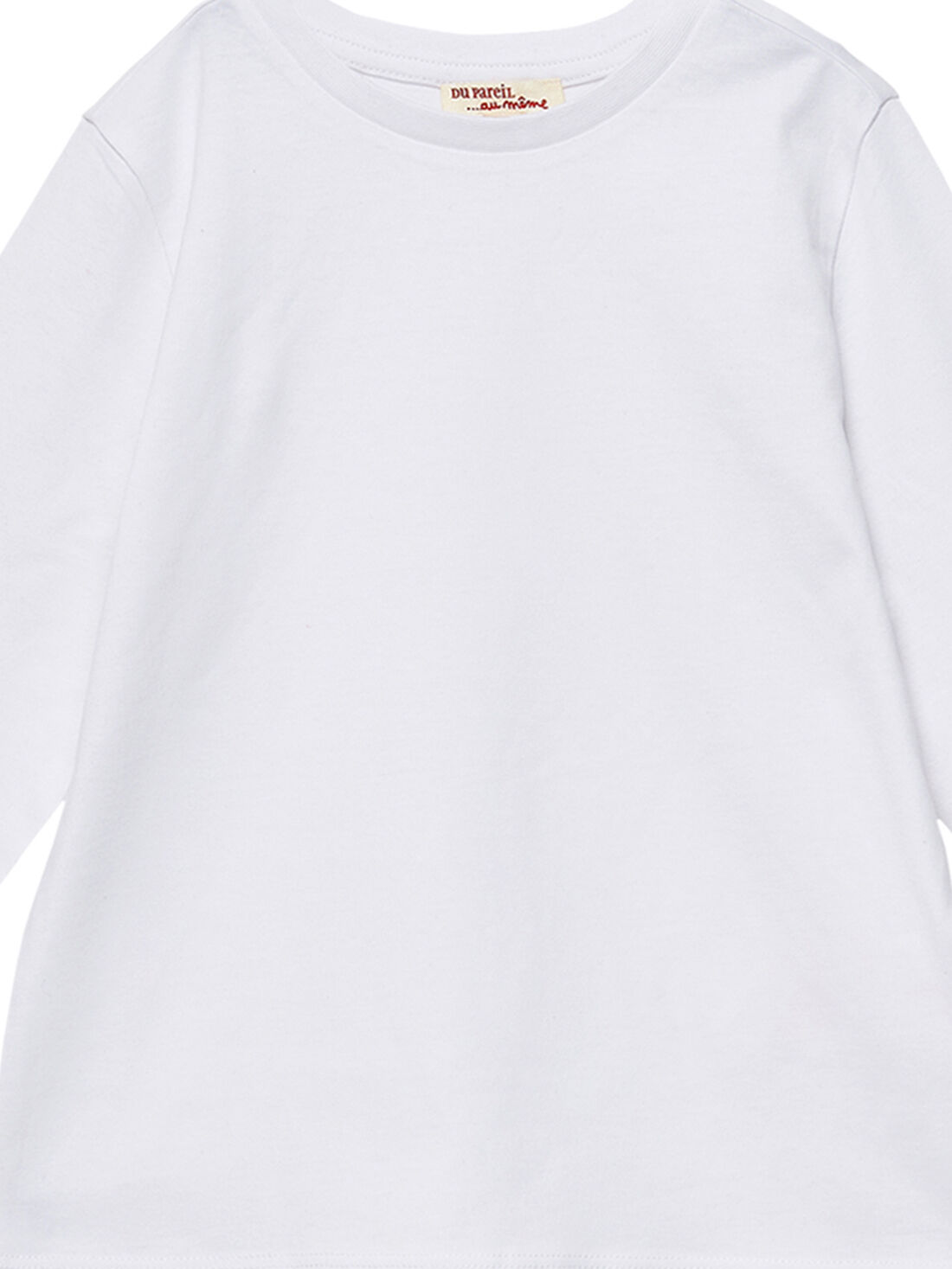 Farfetch Bambino Abbigliamento Top e t-shirt T-shirt T-shirt a maniche lunghe Bianco T-shirt con stampa slogan a maniche lunghe 