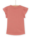 T-shirt con motivi a fiori RAMAGTI1 / 23S901T1TMCE415