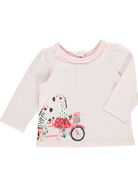 Baby girls' long-sleeved T-shirt CIHOTEE / 18SG09E1TMLD310