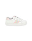 Sneakers in pelle con motivo fantasia RABASRAINB / 23KK3524D3F000