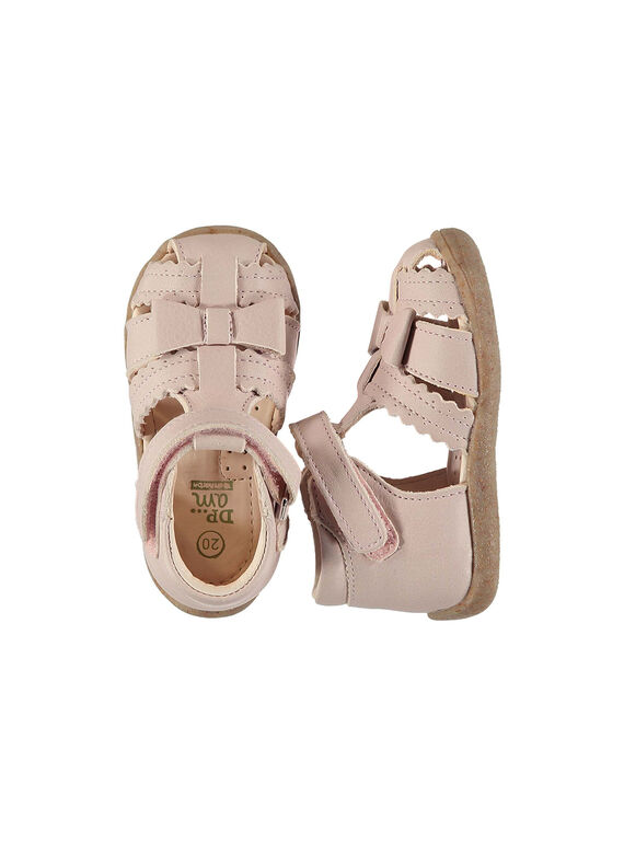 Sandali da città pelle neonata FBFSANDHER / 19SK37K1D0E030