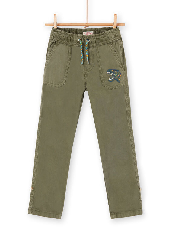 Pantaloni kaki bambino LOVERPAN / 21S902Q2BERG631
