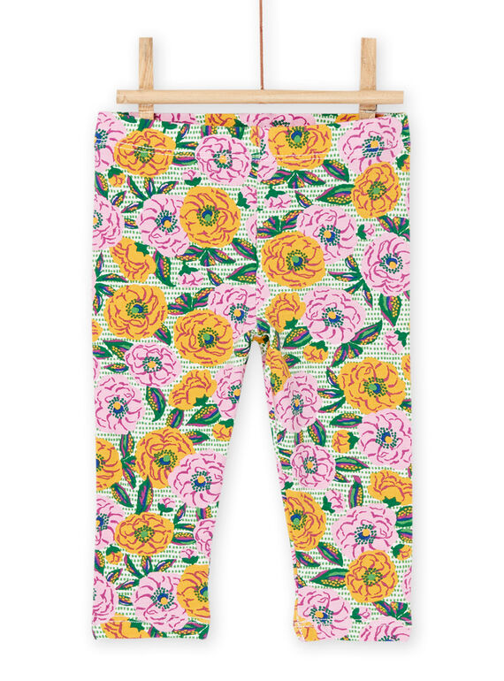 Leggings multicolore con stampa a fiori RYIEXOLEG / 23SI09V1CAL001