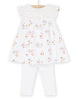 Abito e leggings con motivi fantasia ROU1ENS1 / 23SF0362ENS000
