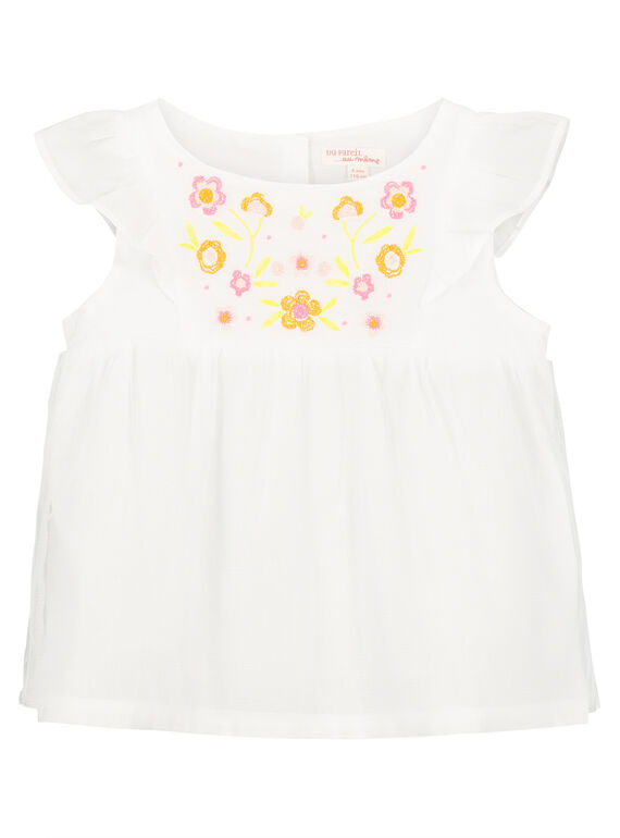 Blusa ricamata bambina FAPOCHEM / 19S901C1CHE000