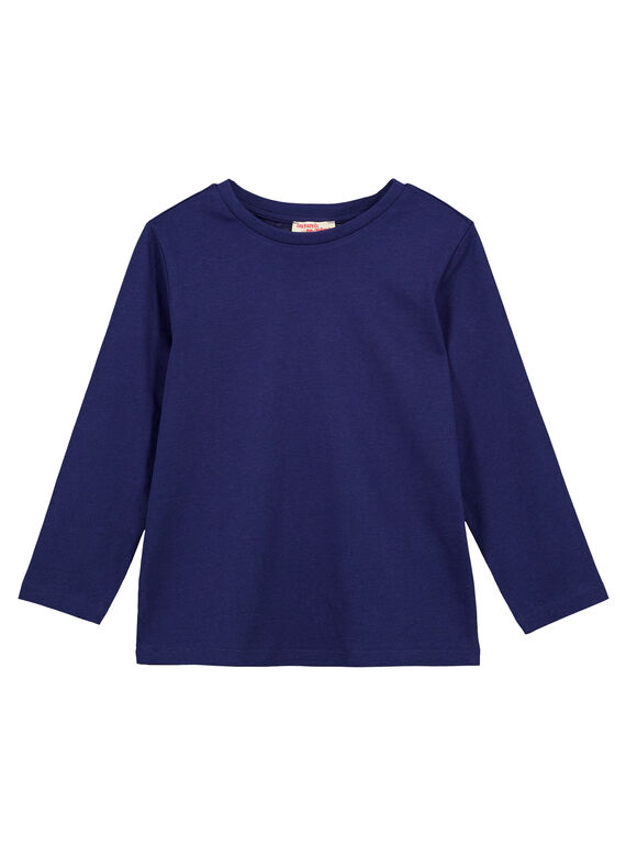 T-shirt Tinta Unita Navy Maniche lunghe GOESTEE2 / 19W902U1D32070