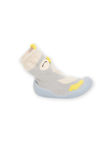 Babbucce a calza motivo pinguino e suola flessibile PUCHO7PING / 22XK3845D08C218