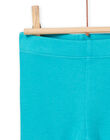 Leggings stretch blu turchese neonata NYIJOLEG2 / 22SI0963CAL202