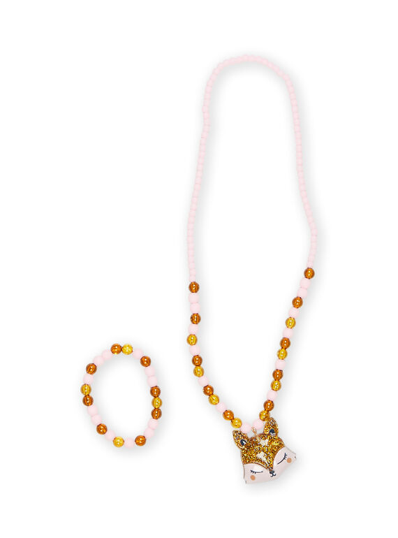 Collana e bracciale di perle PYAJOSET2 / 22WI01I1CLID310