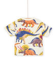 T-shirt con stampa dinosauri ROMAGTI2 / 23S902T1TMCA002