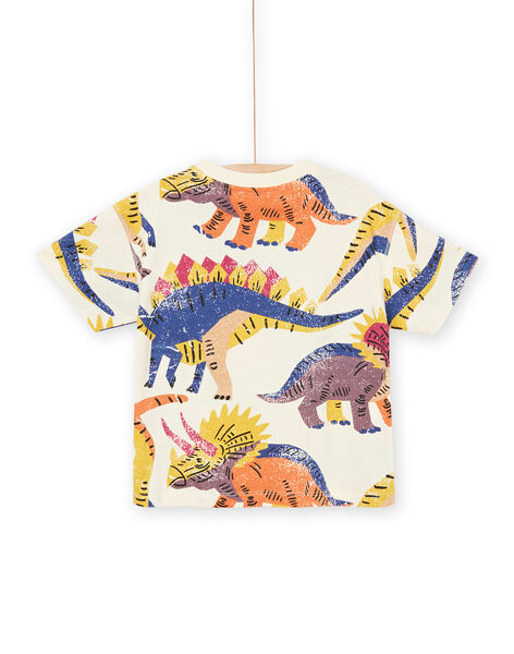 T-shirt con stampa dinosauri ROMAGTI2 / 23S902T1TMCA002