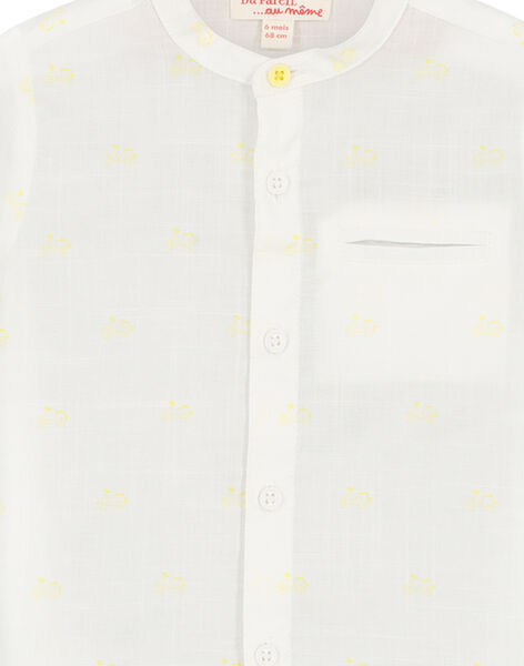 Chemise Blanche Col Mao Bebe Garcon Achat En Ligne Bebe Garcon Dpam