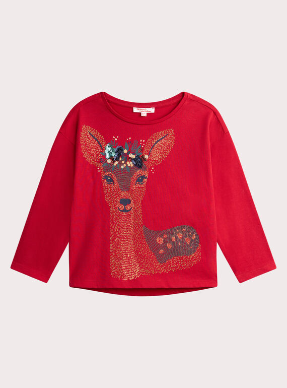 Red TEE SHIRT LS VAWATEE1 / 24W901T2TMLF504
