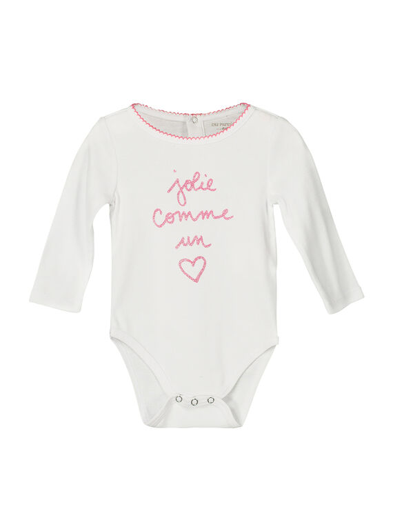 Body maniche lunghe bambina FEFIBODBAL / 19SH1352BDL000