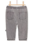 Jeans tinta unita con motivo dinosauro PUREJEAN / 22WG10T1JEAK004