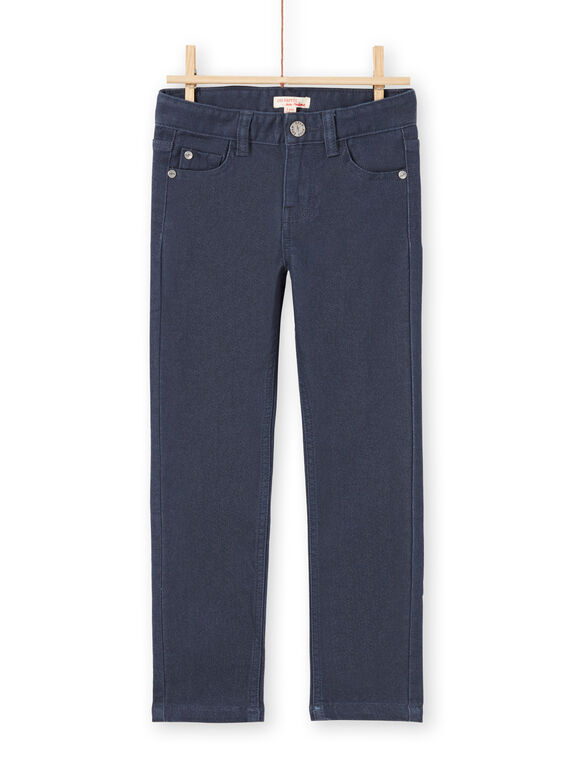 Jeans tinta unita navy bambino MOJOPAKNI2 / 21W90226PANC202